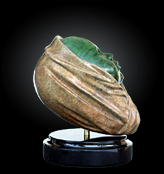 Sculptured Jade & Bronze