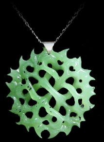 Interlace Jade Sculptured Pendant